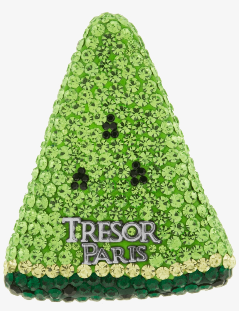 Homeware Mouth-watering White & Green Crystal Watermelon - Legume, transparent png download