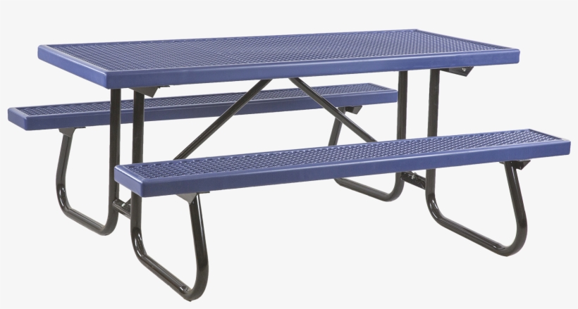 Steel Picnic Table, transparent png download