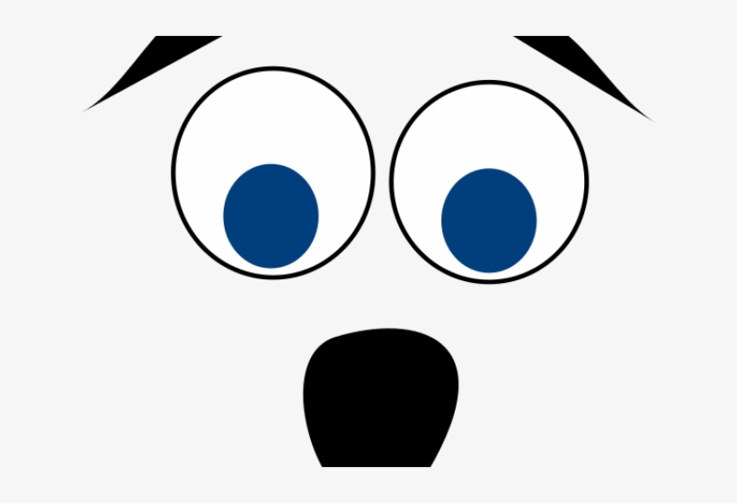 Blue Eyes Clipart Surprised Eye - Circle, transparent png download