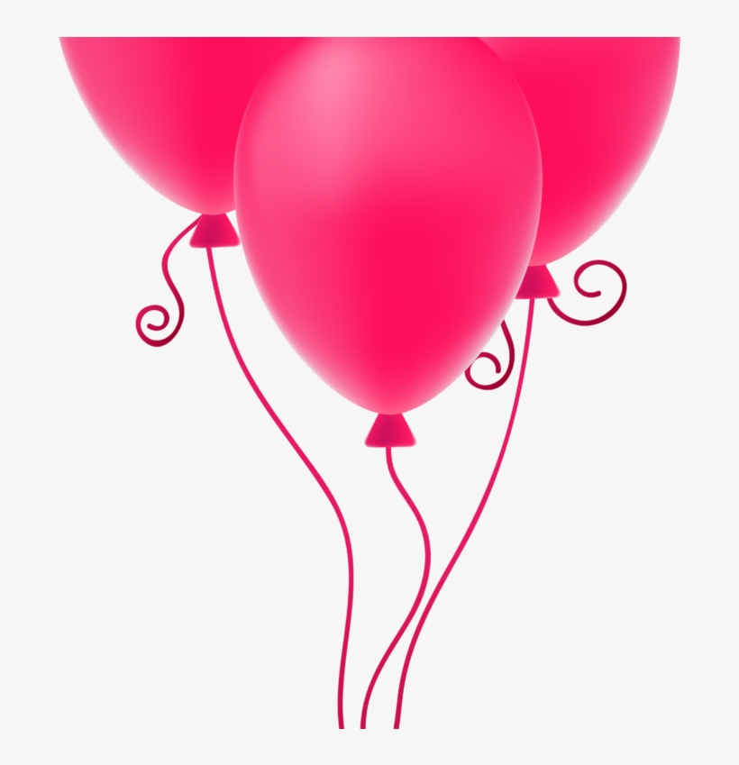 Pink Balloons Png Image - 23rd Happy Birthday Quotes, transparent png download