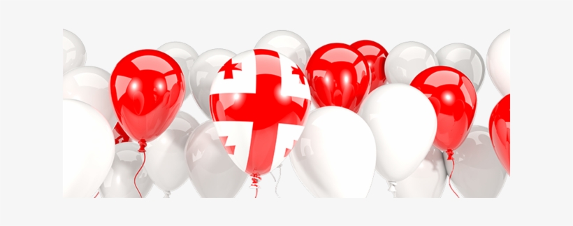 Georgian Flag Balloons Png, transparent png download