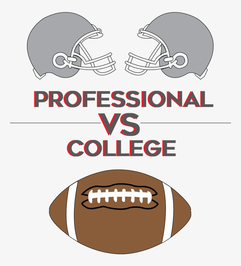 College Football Vs - Kick American Football, transparent png download