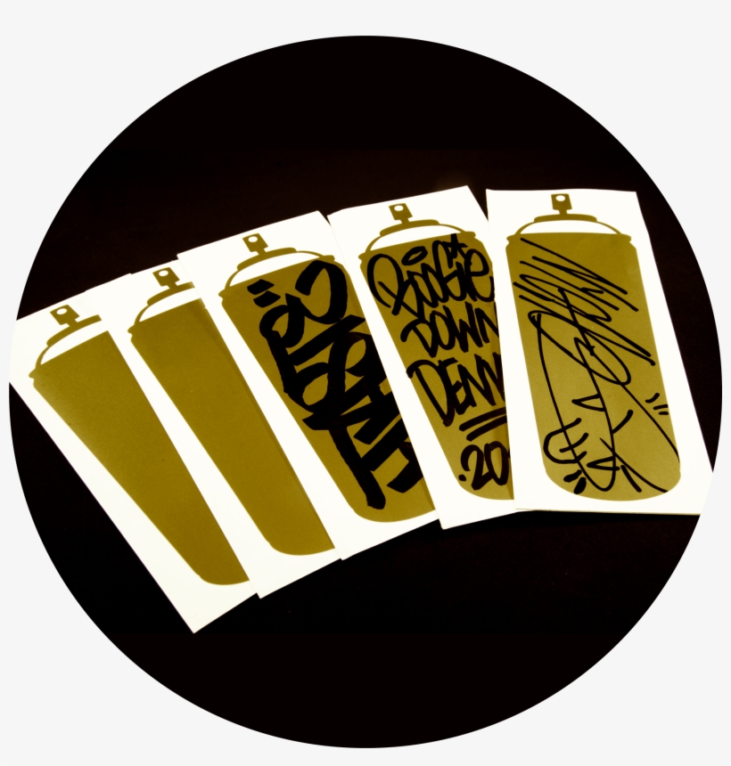 'get Up With Gold' Vinyl Sticker Packs - Skateboarding, transparent png download