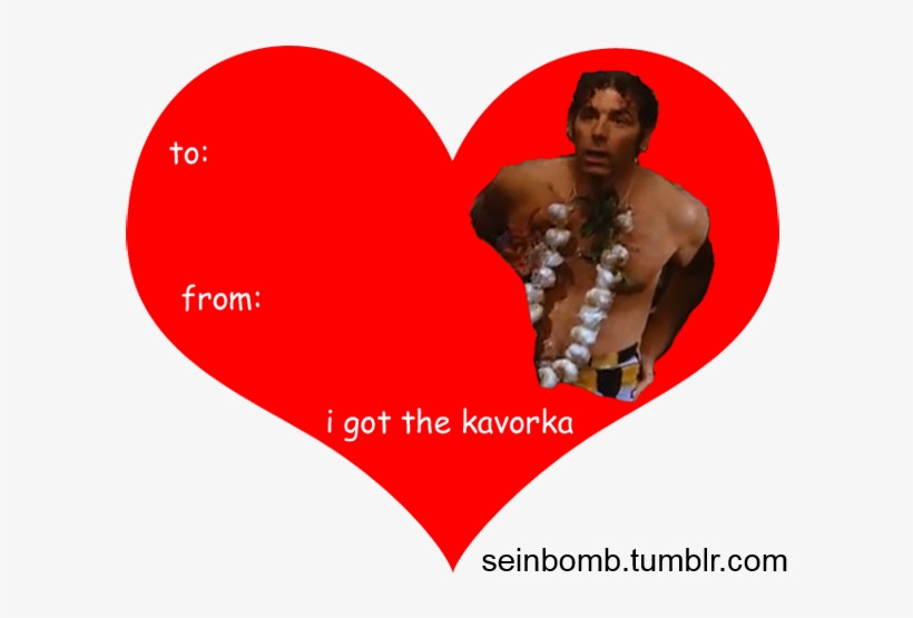 Seinfeld Valentine's Day Cards - Love, transparent png download