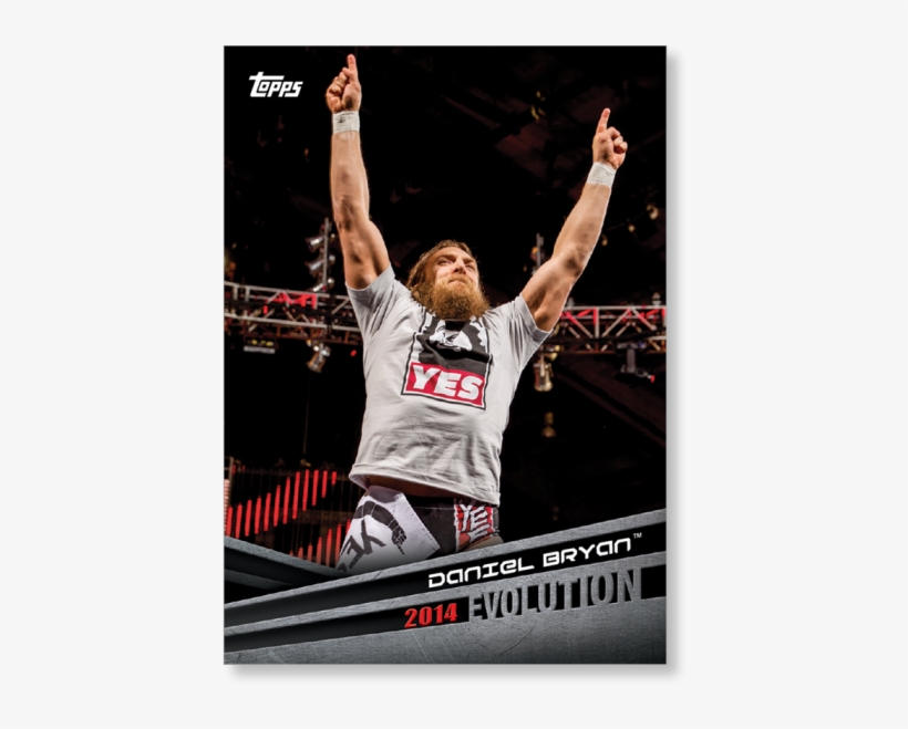 2018 Topps Wwe Daniel Bryan - Poster, transparent png download