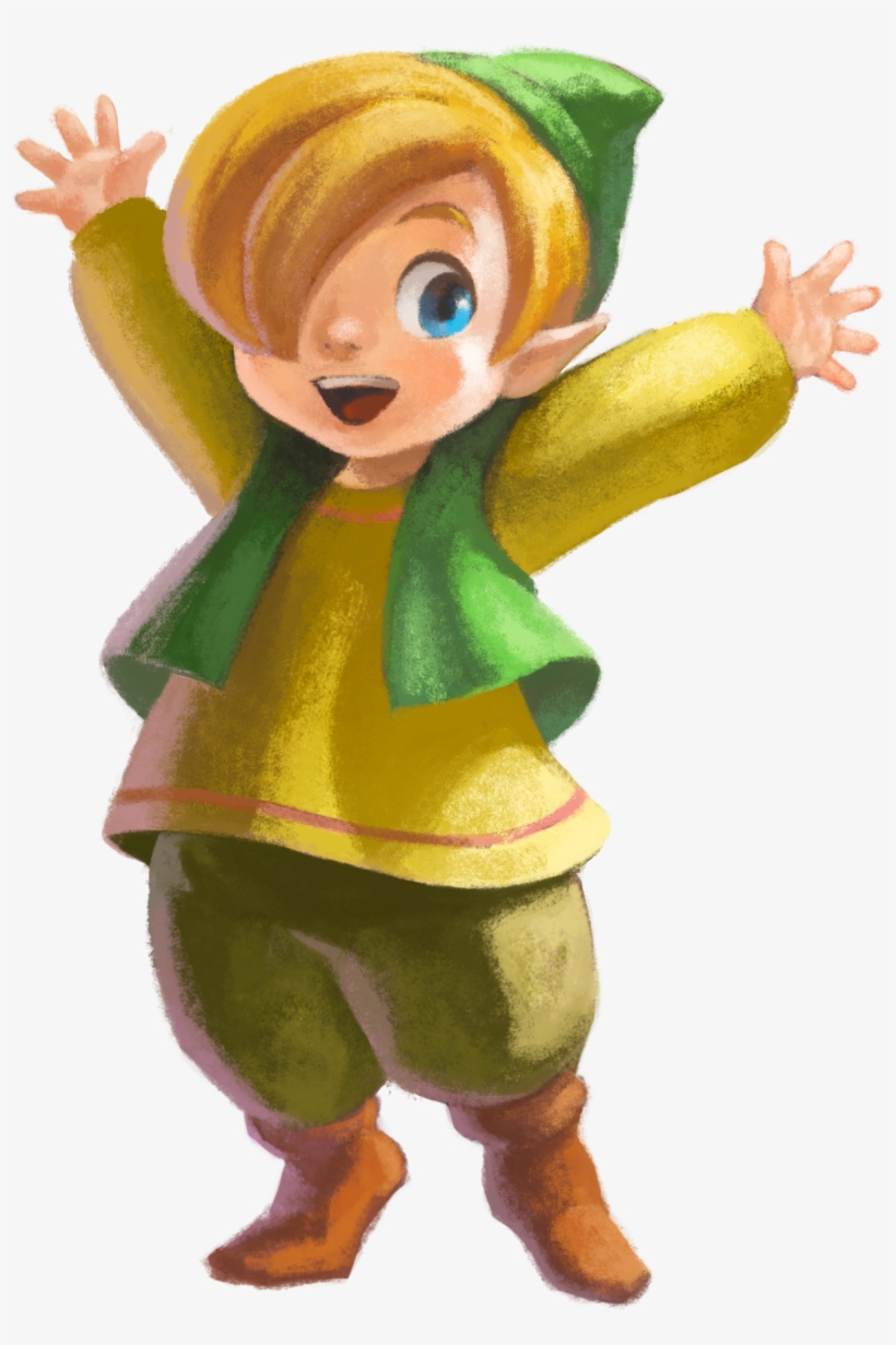 Gulley-art - Link Between Worlds Characters, transparent png download