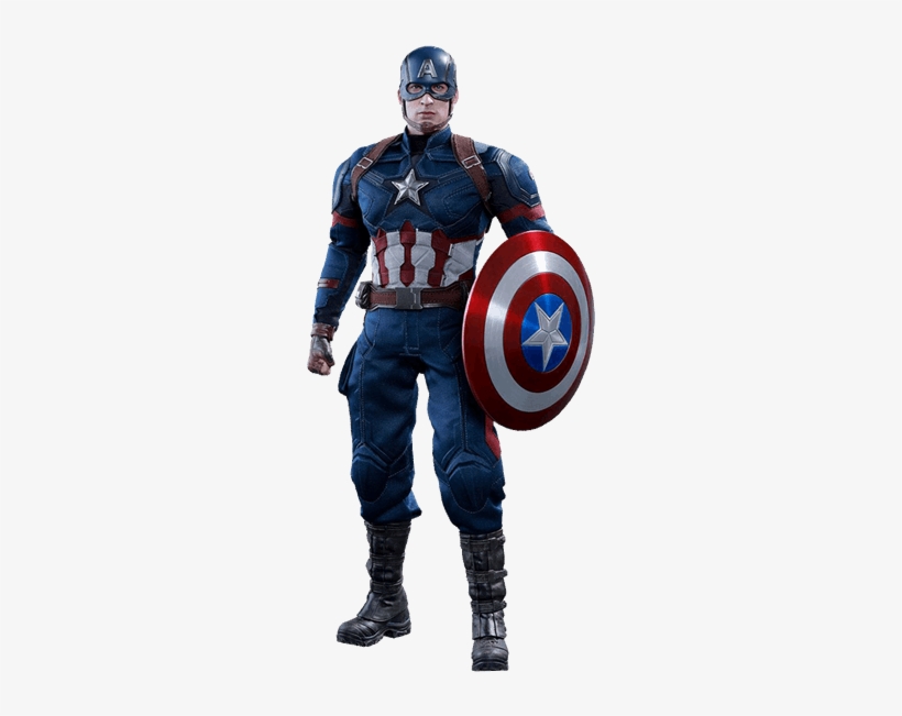 Civil War - Captain America Hot Toys, transparent png download