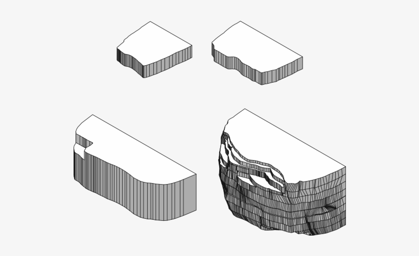 Rosetta Outcropping Pallet C - Barge, transparent png download