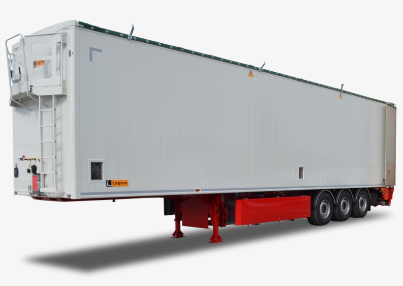 Wood Blower Semi-trailer - Trailer Truck, transparent png download