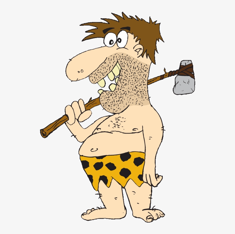648 X 864 6 - Cave Man Sketch, transparent png download