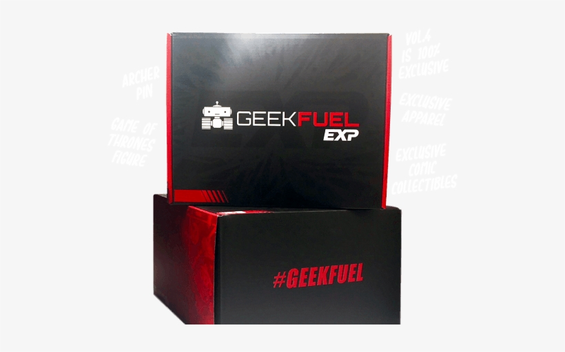 Geek Fuel Exp Box - Box, transparent png download