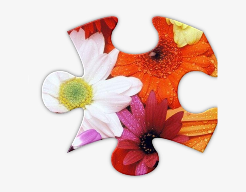 Jigsaws Galore Play 4 - Artificial Flower, transparent png download