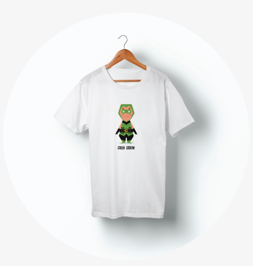 Customize Your T-shirt With Your Favorite Dc Superhero - T-shirt, transparent png download
