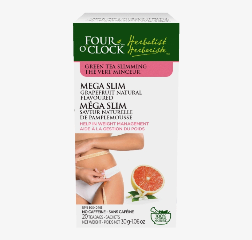 Mega Slim Grapefruit - Four O' Clock Tea Mega Slim Cranberry, transparent png download