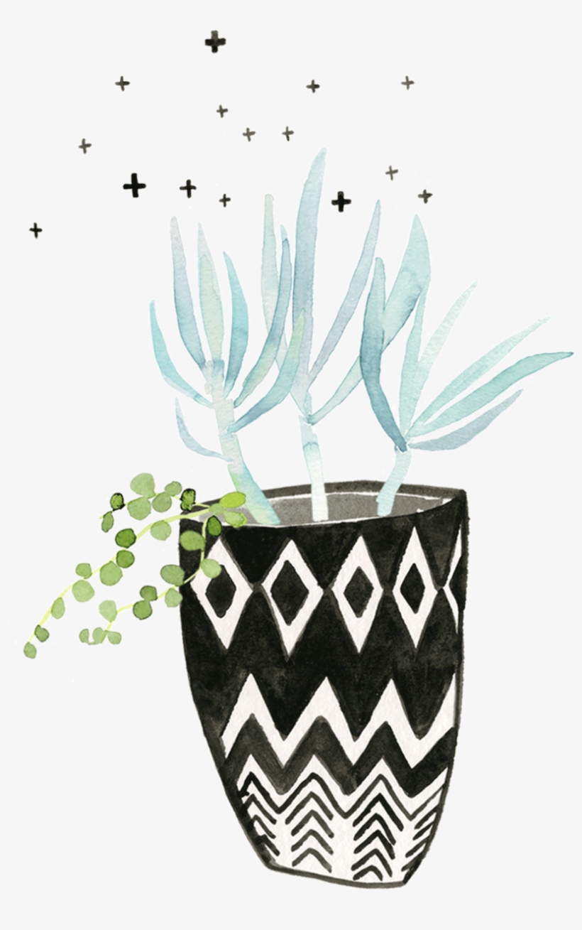 B&w Planter 3 Web 2014, transparent png download