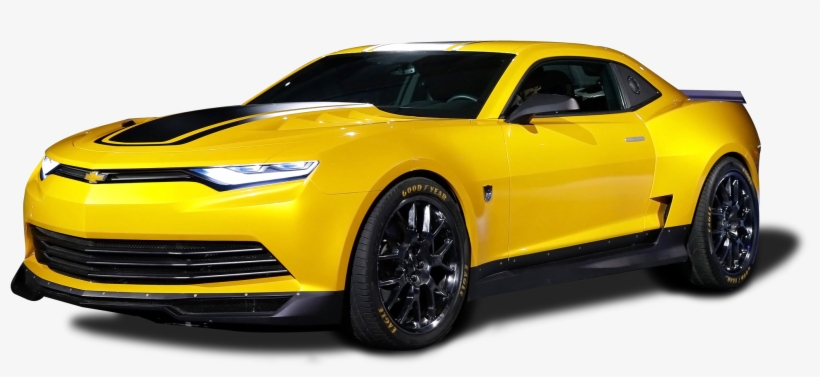 Yellow Camaro Png, transparent png download