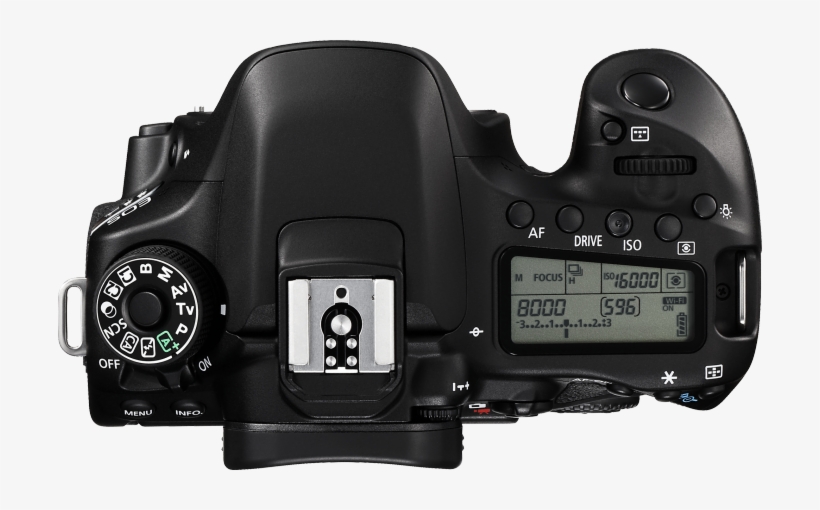 Download Canon 80d Dslr Camera Png Transparent Images - Canon 80d Dslr With 18-55mm Is Stm Lens, transparent png download