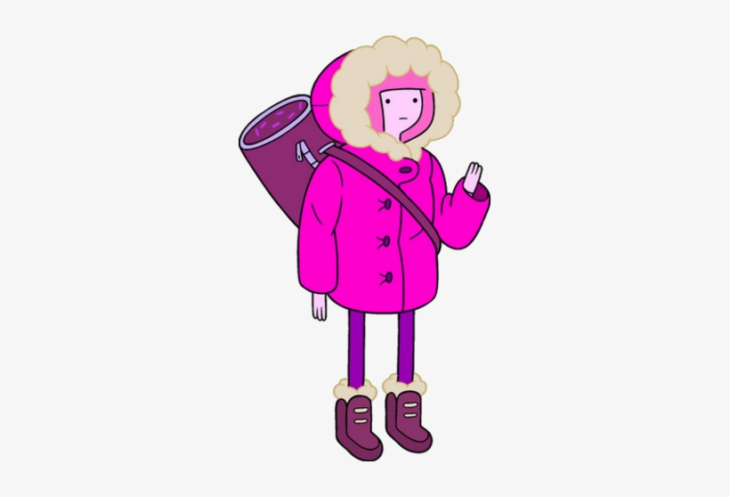 Princess Bubblegum In Snow Parka Carrying Bag - Adventure Time Bubblegum Png, transparent png download