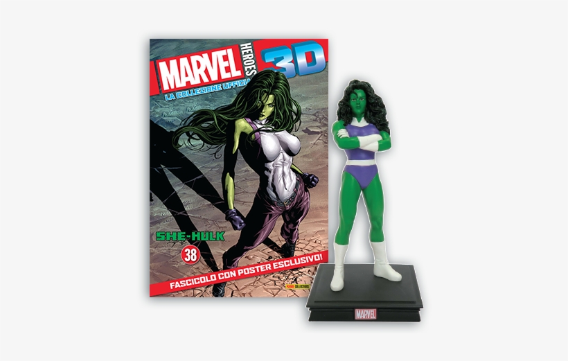 Collezione Marvel Heroes 3d - She-hulk Vol. 7, transparent png download