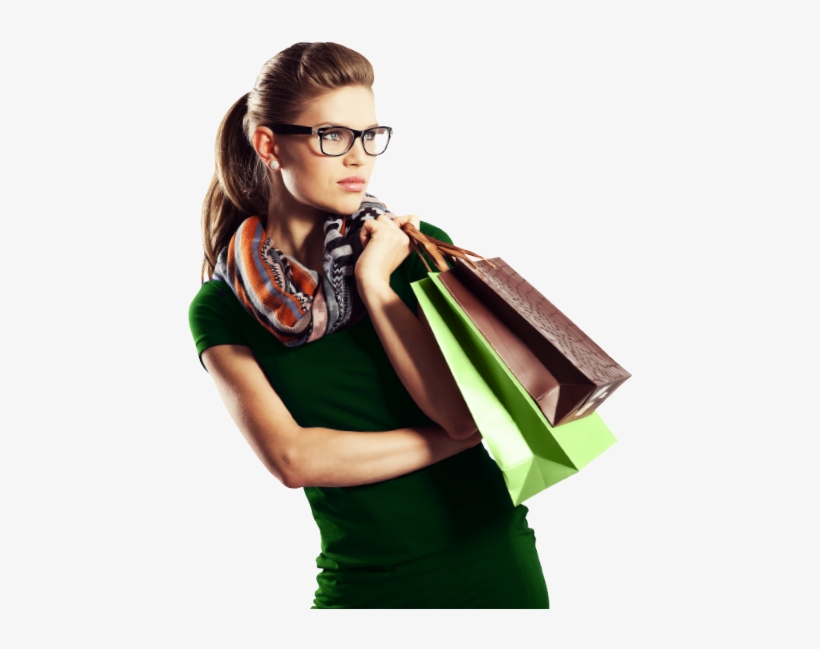 Shopping Model, transparent png download