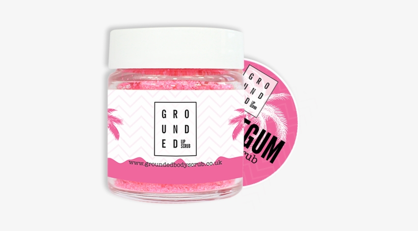Selected Sweet Bubblegum Lip Scrub With Added Coconut - Grounded Lip Scrub, transparent png download