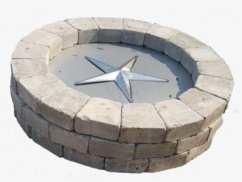 Square Fire Pit Kit Burner Techo Bloc Unilock - Fire Pit, transparent png download
