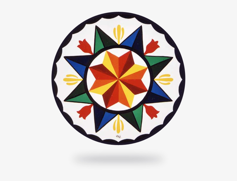 The Dutch Hex Signs Began As Barn Signs Expressing Circle