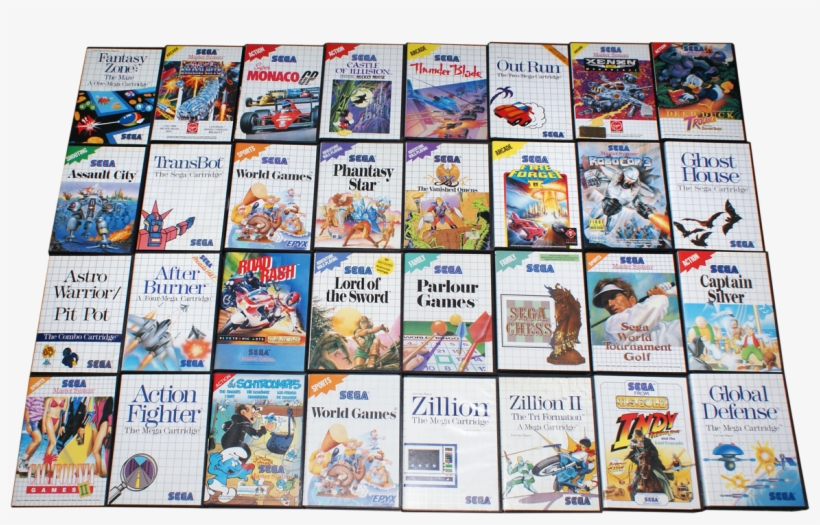 Sega Master System 2 Games - Indiana Jones And The Last Crusade (sega Master System), transparent png download