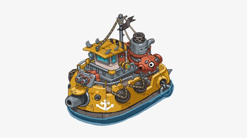 Reef Bandit Tugboat - Tugboat, transparent png download