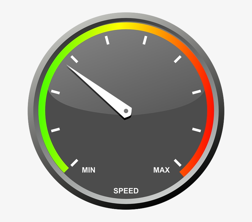 Speed Gauge Clipart Picture Freeuse Stock - Speedometer Icon, transparent png download