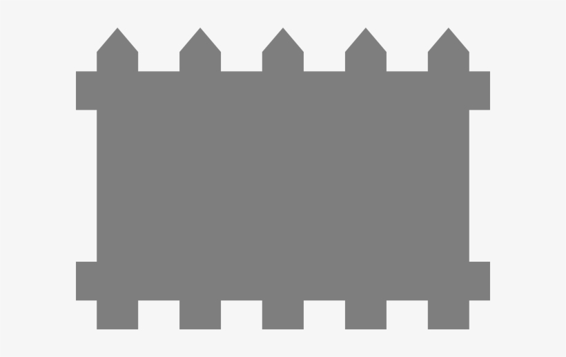 How To Set Use Gray Fence Clipart, transparent png download