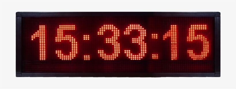 Digital Time Clock - Clock, transparent png download