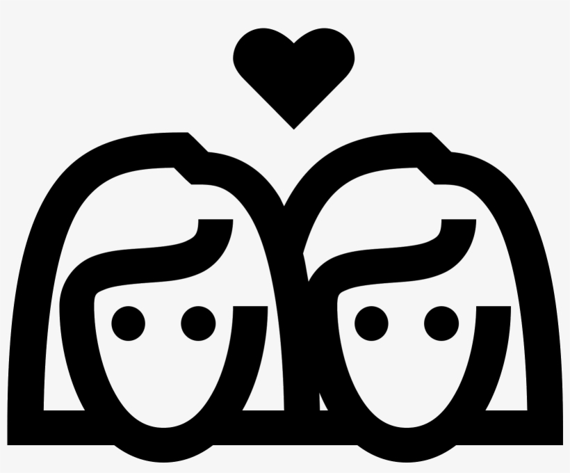 Same Sex Marriage Icon - Lgbt, transparent png download