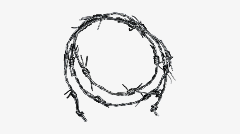 "barb Wire" Leather Band - Pulsera Alambre De Puas, transparent png download