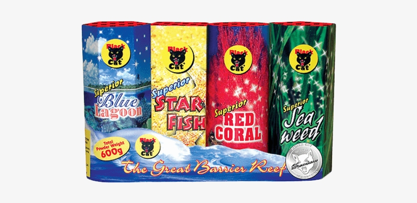 Great Barrier Reef - Black Cat Fireworks, transparent png download