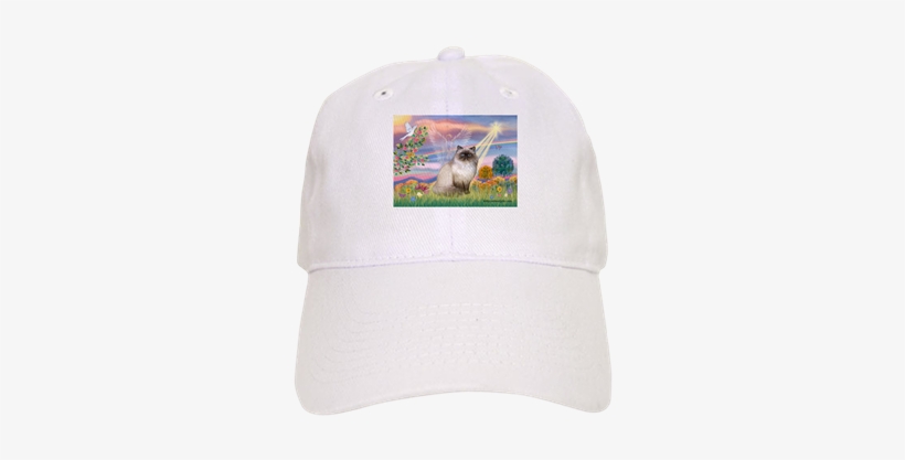 Mp Cldstar Himilayanjf Baseball Cap - Cloud Angel / Sphynx Cat Rectangle Sticker, transparent png download