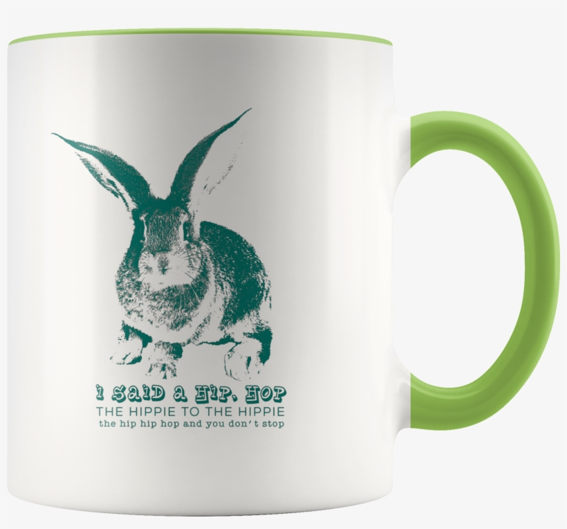 Hip Hop Bunny Mug, transparent png download