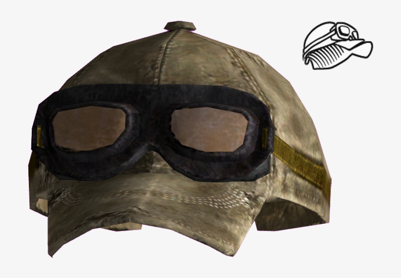 Roving Trader Hat - Fallout 4 Hat With Goggles, transparent png download