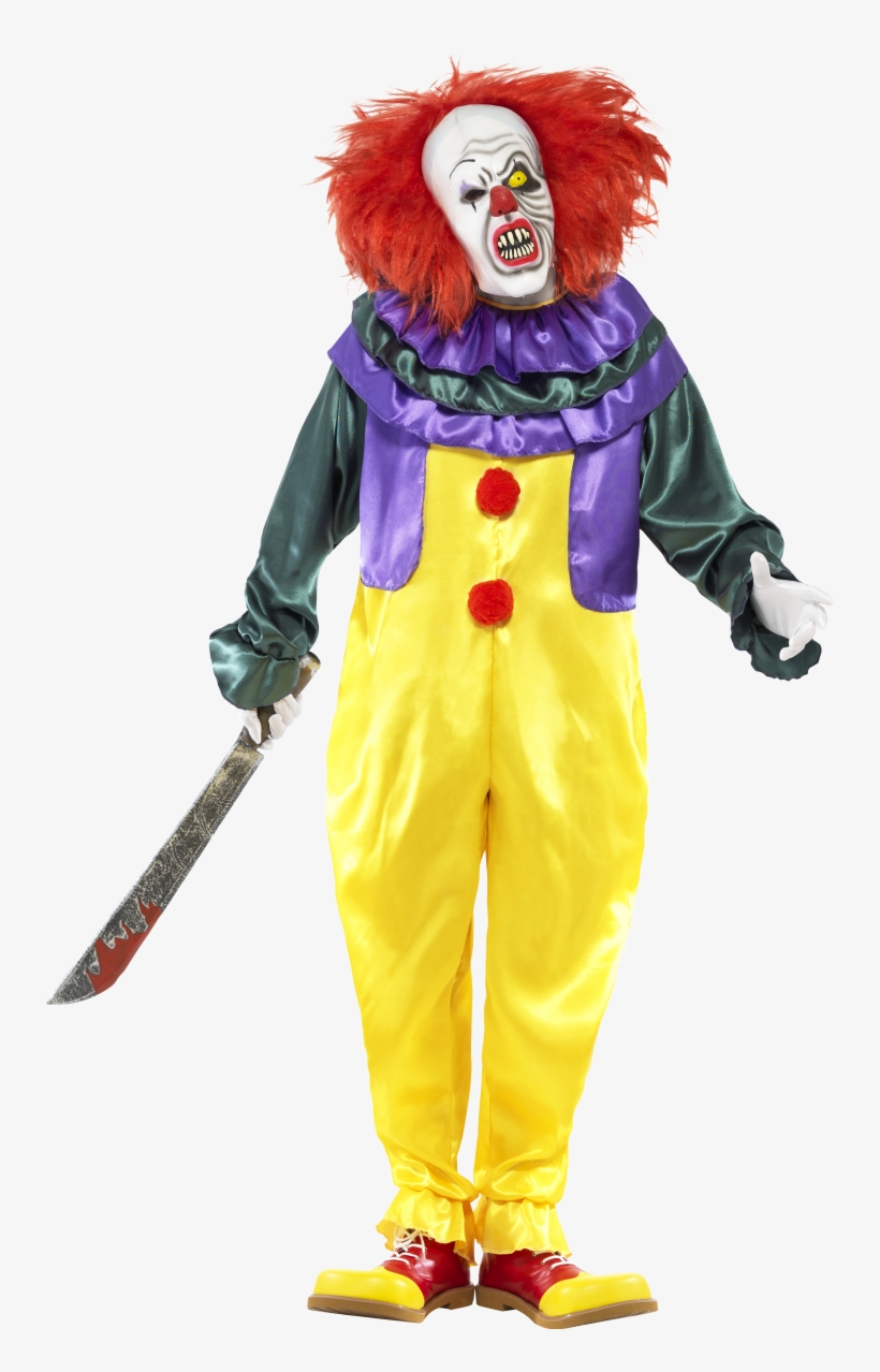 Pennywise Clown Png Clip Black And White Download - Disfraces De Payasos Asesinos, transparent png download