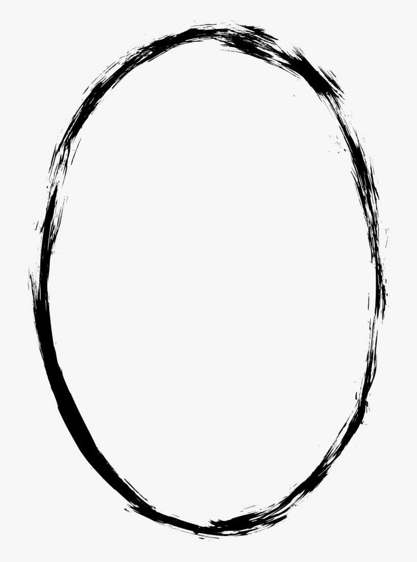 Grunge Vector Oval - Bicycle, transparent png download