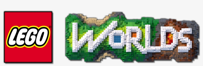 Lego Worlds Logo - Lego Worlds Game Logo, transparent png download
