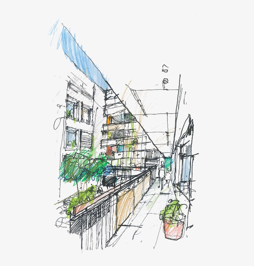 Designed From The Inside Out, The Architectural Response - Sketch, transparent png download