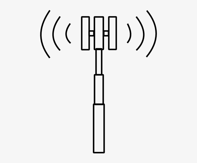 Eiffel Tower Clip Art - Cell Phone Tower Icon, transparent png download