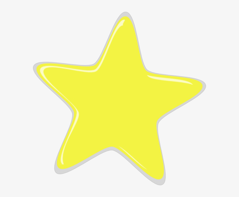 Yellow Star Clip Art - Clip Art, transparent png download