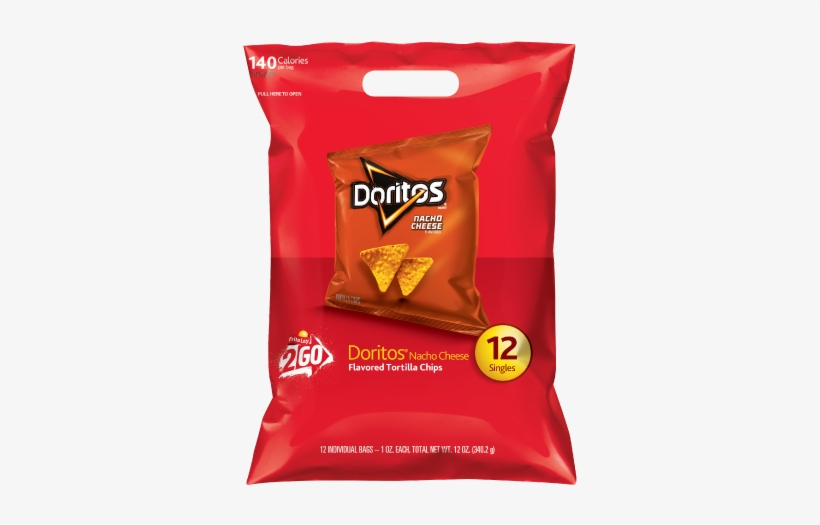 Doritos® Nacho Cheese Flavored Tortilla Chips - Doritos Packs, transparent png download