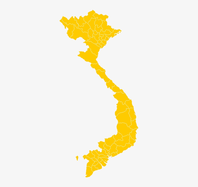 Map Of Vietnam - Vietnam Png, transparent png download