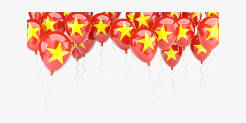 Vietnam Flag Balloon, transparent png download