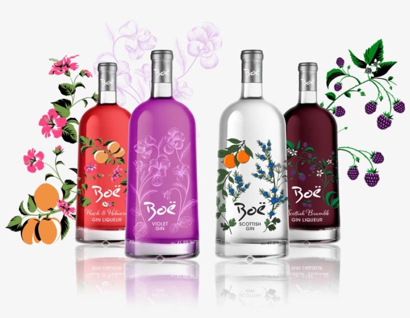 The Scottish Gin Society The Boe Family Perfect Pours - Boe Gin, transparent png download