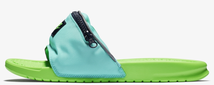 Nike Fanny Pack Flip Flops - Nike Benassi Fanny Pack Slide, transparent png download