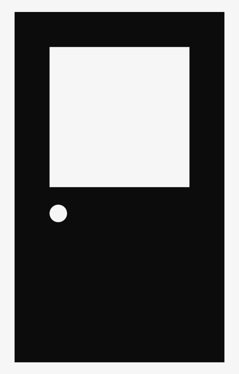 Picture Free Stock Door Clipart Png - Icono Puerta Png, transparent png download